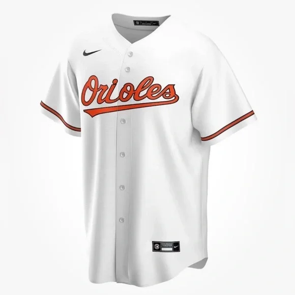 Nike Authentic Baltimore Orioles MLB Baseball White Jersey Men’s Size: Medium - Picture 2 of 6